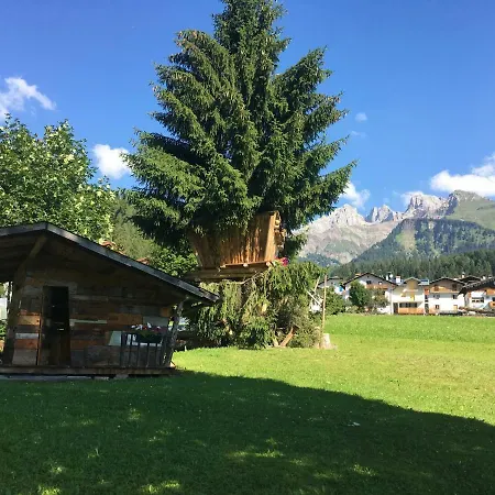Ferienwohnung Tana Del Picchio Falcade Exterior foto